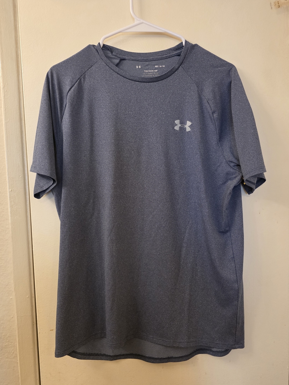 Under Armour Men's Short Sleeve Performance Tee - Heathered Navy